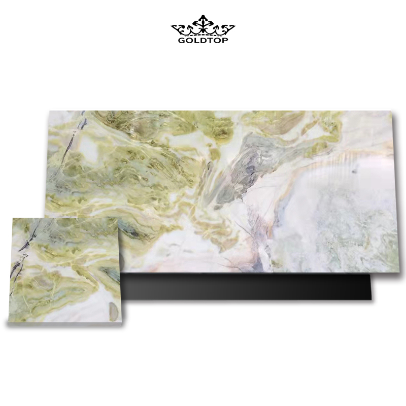 China Dream Green Paradise Jade Marble Tiles