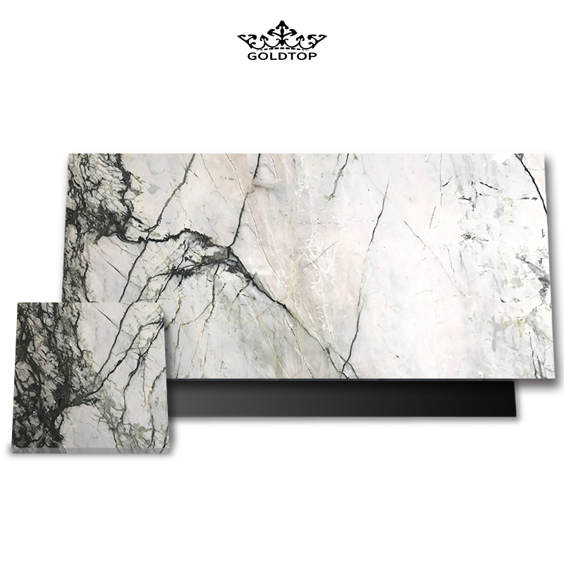 Clivia White Marble Tiles