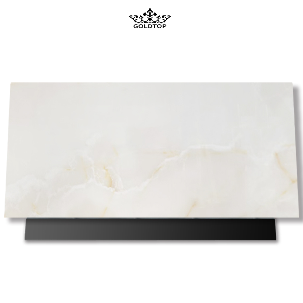 Golden Veins Onyx Marble Slab