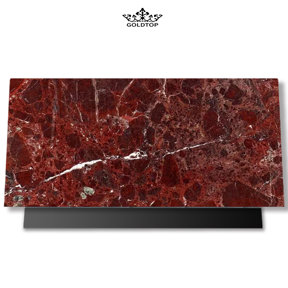 Italy Rosso Lepanto Marble Slab