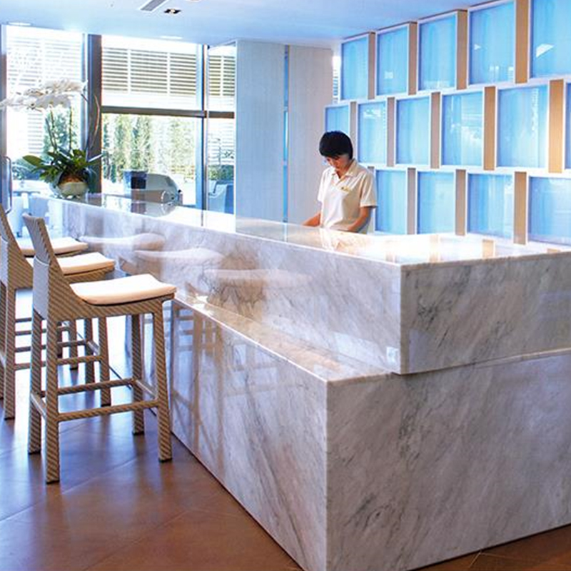 China Guangxi White Marble Countertops