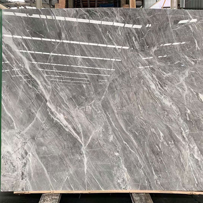 Grey Marble Bathroom Slab Counter Countertops distributor