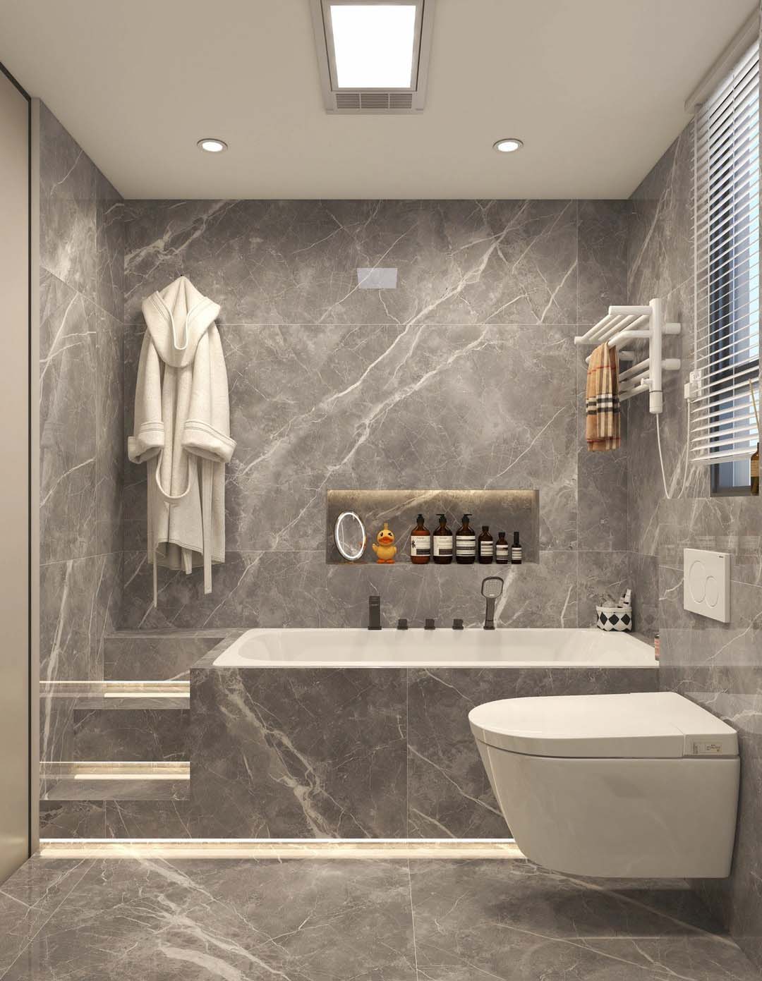 5 Gray Marble Bathroom Ideas Client Stories