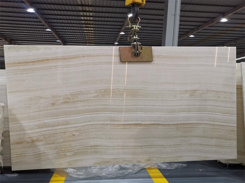 Artistic Vanilla Onyx Marble Stone Tile Slab Manufacturer