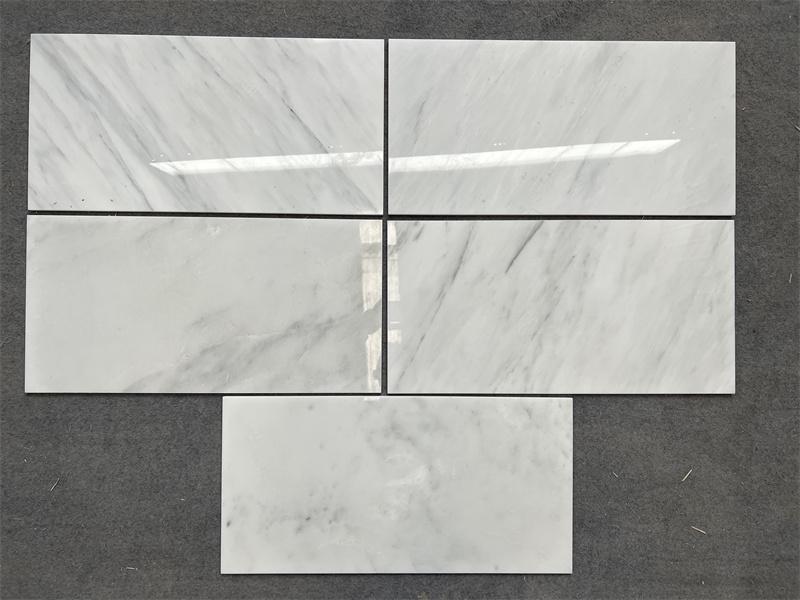 Elba White Tiles Slab Custom Size Wholesale