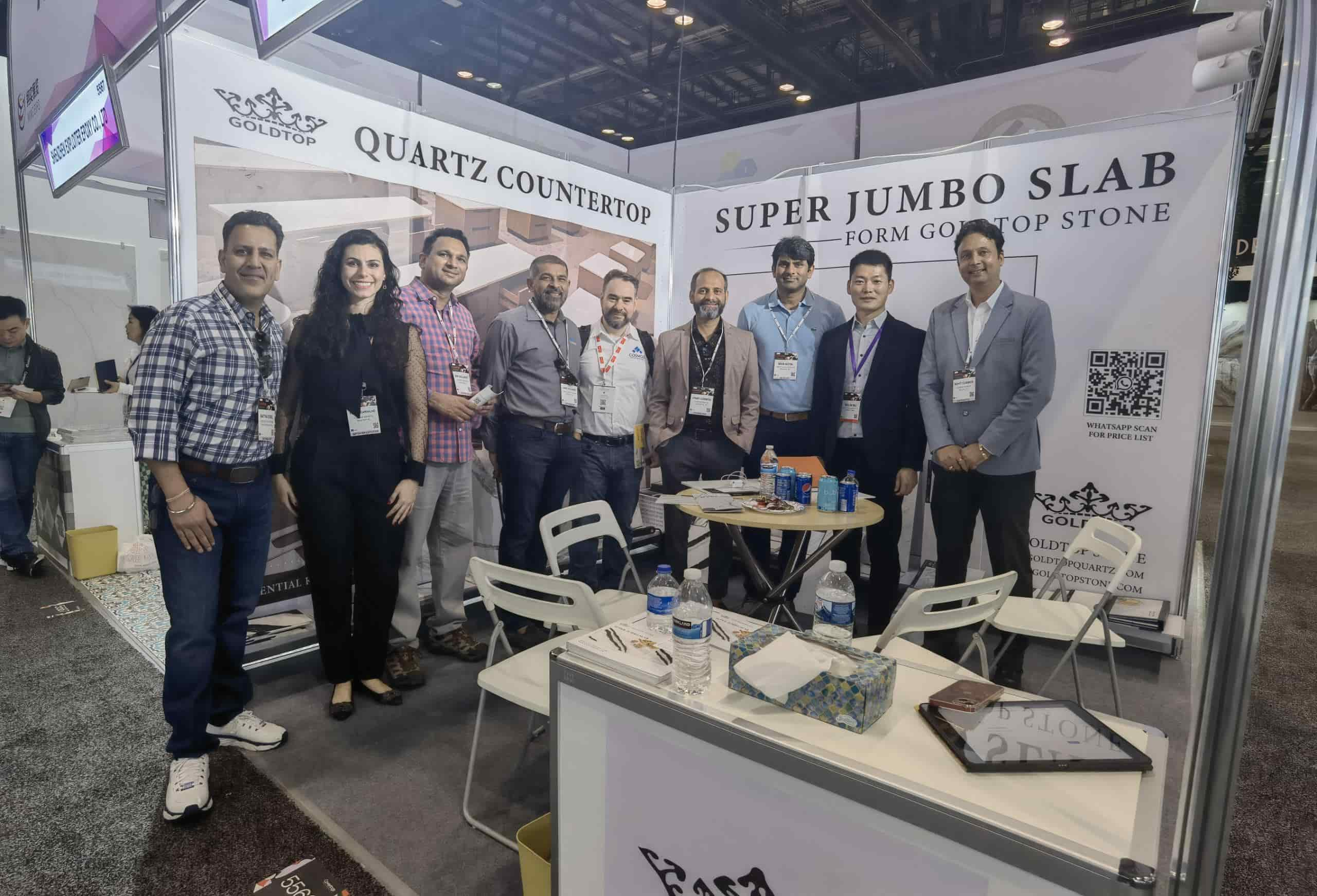 goldtop company participated in the stone exhibition