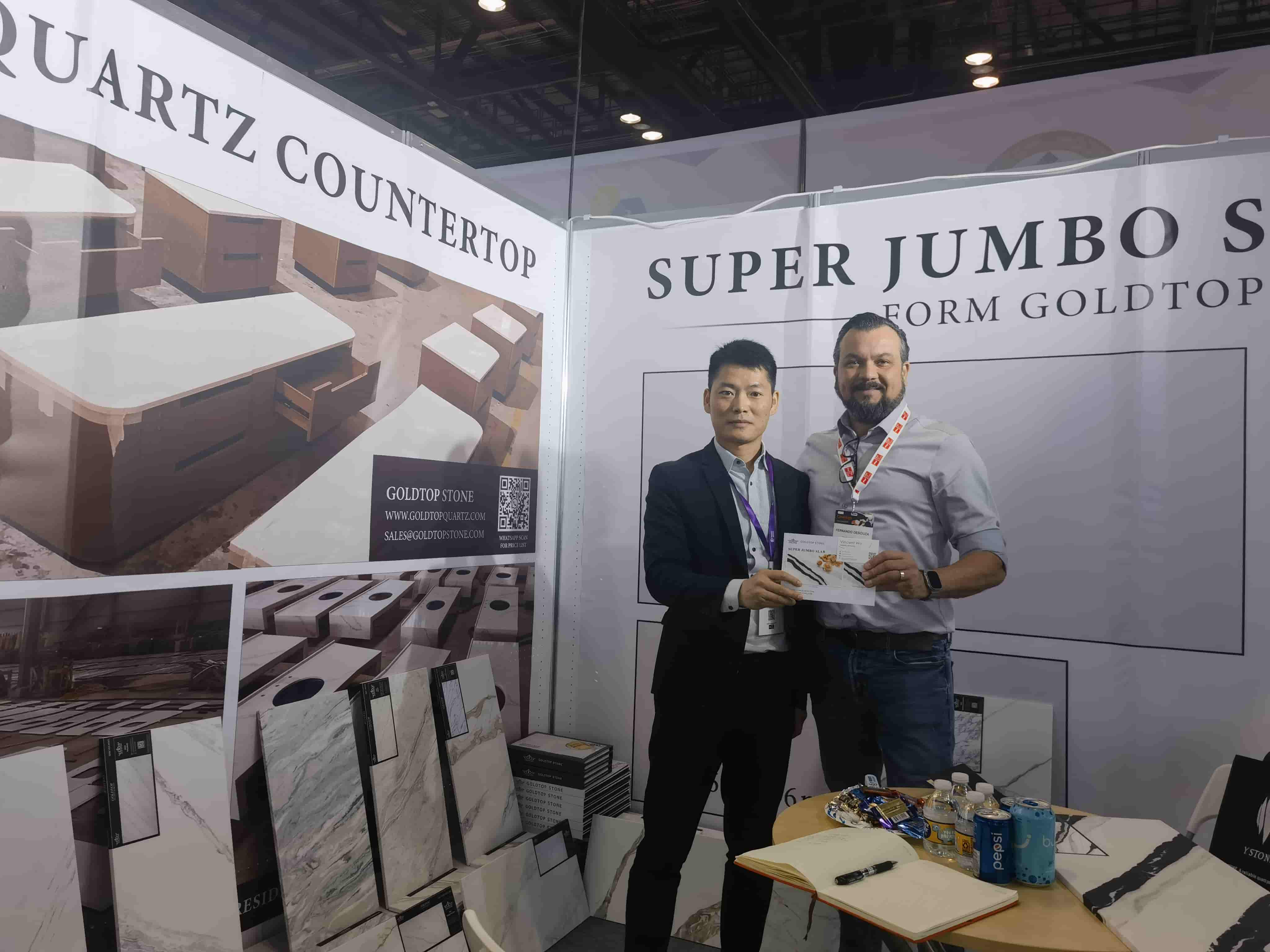 goldtop company participated in the stone exhibition