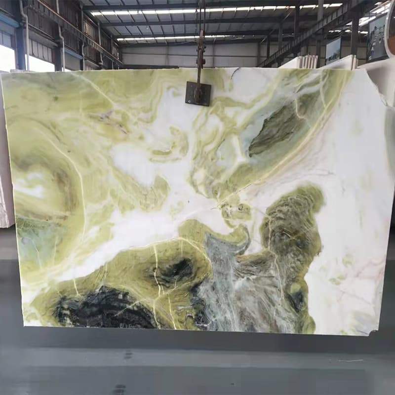 Green Wizard of Oz Marble Slabs 