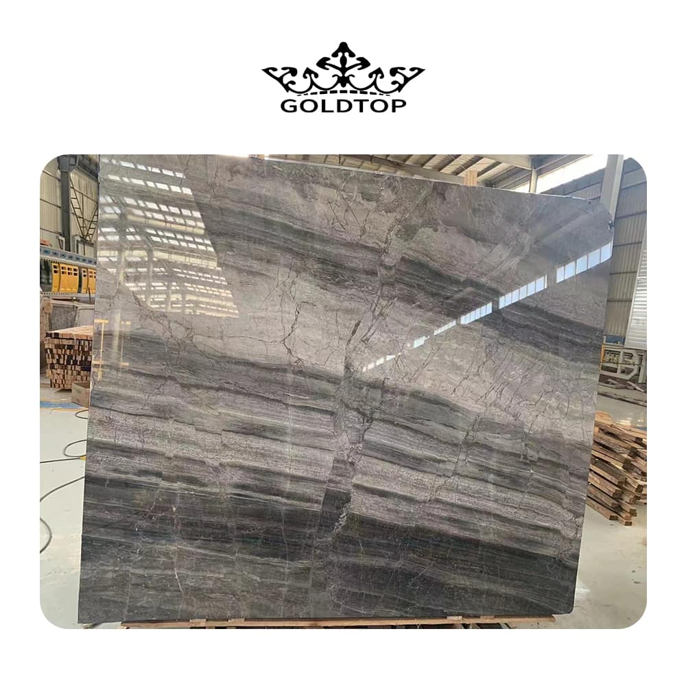 Galaxy wood marble slab 