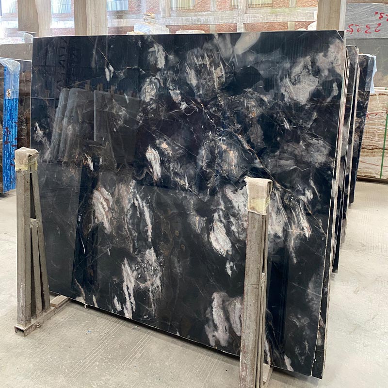 Rose gold marble slabs tiles