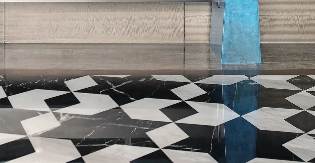 Marble Polygon Paving