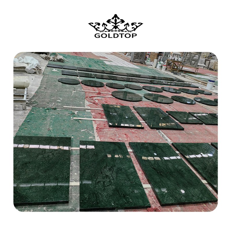 India Verde Guatemala Marble tile