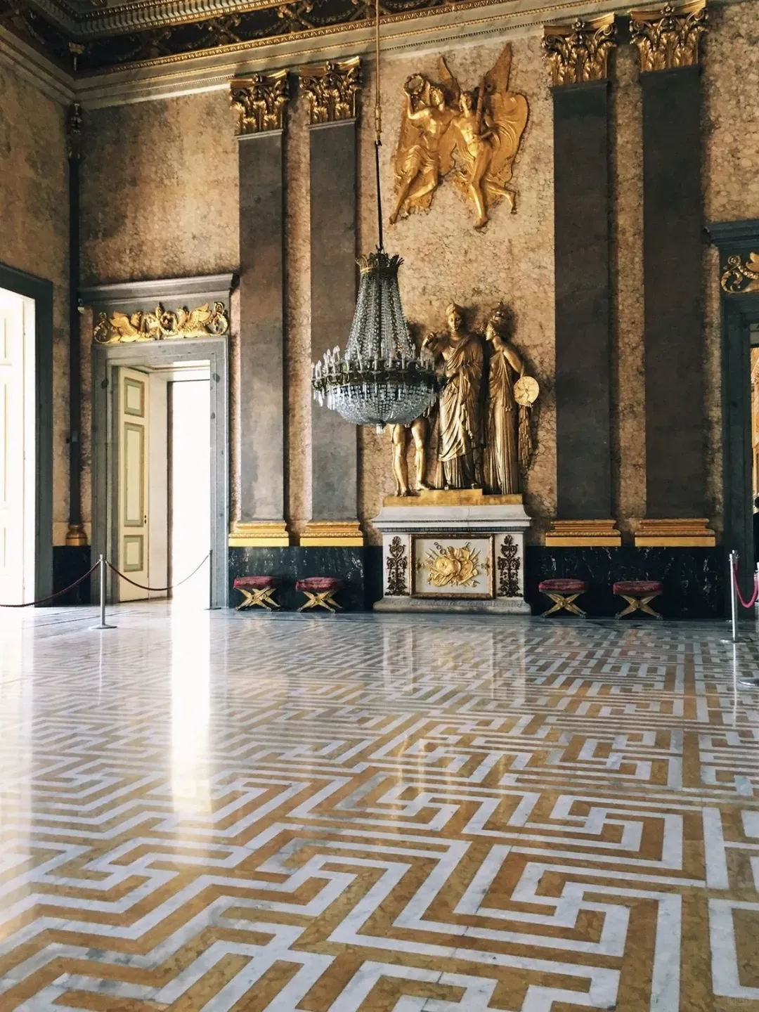 Waterjet Marble Pattern