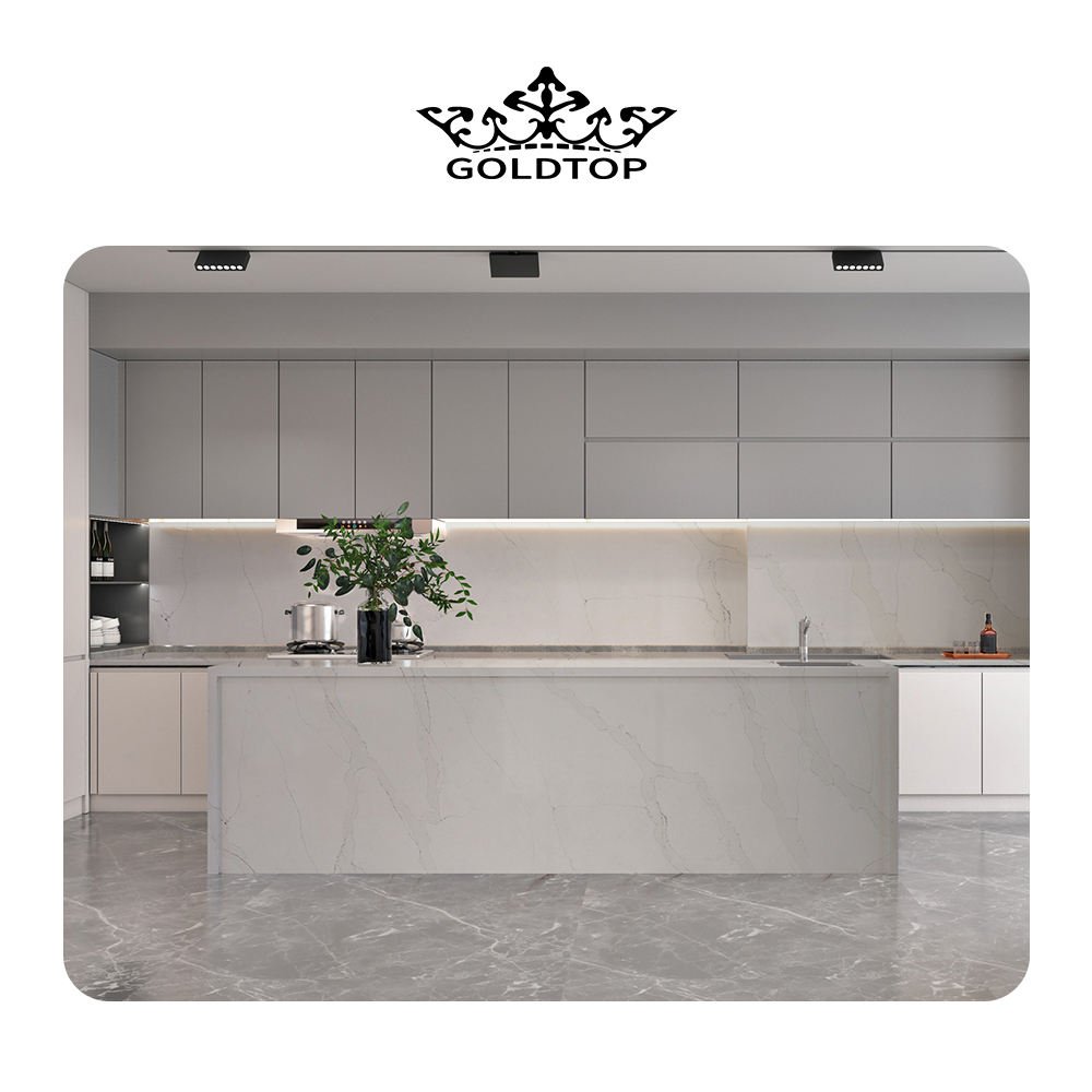 5109 Calacatta Apuana White Quartz