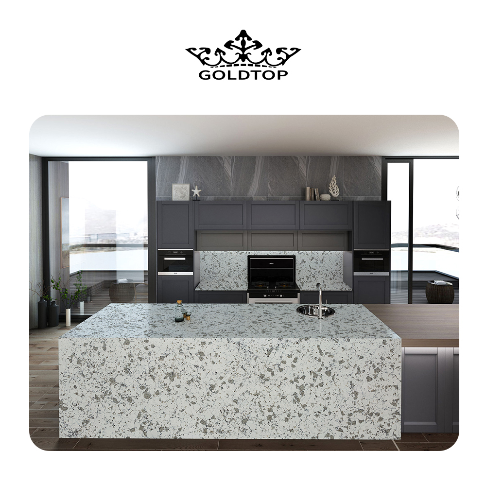 4007 Lotus Marble Quartz Slab