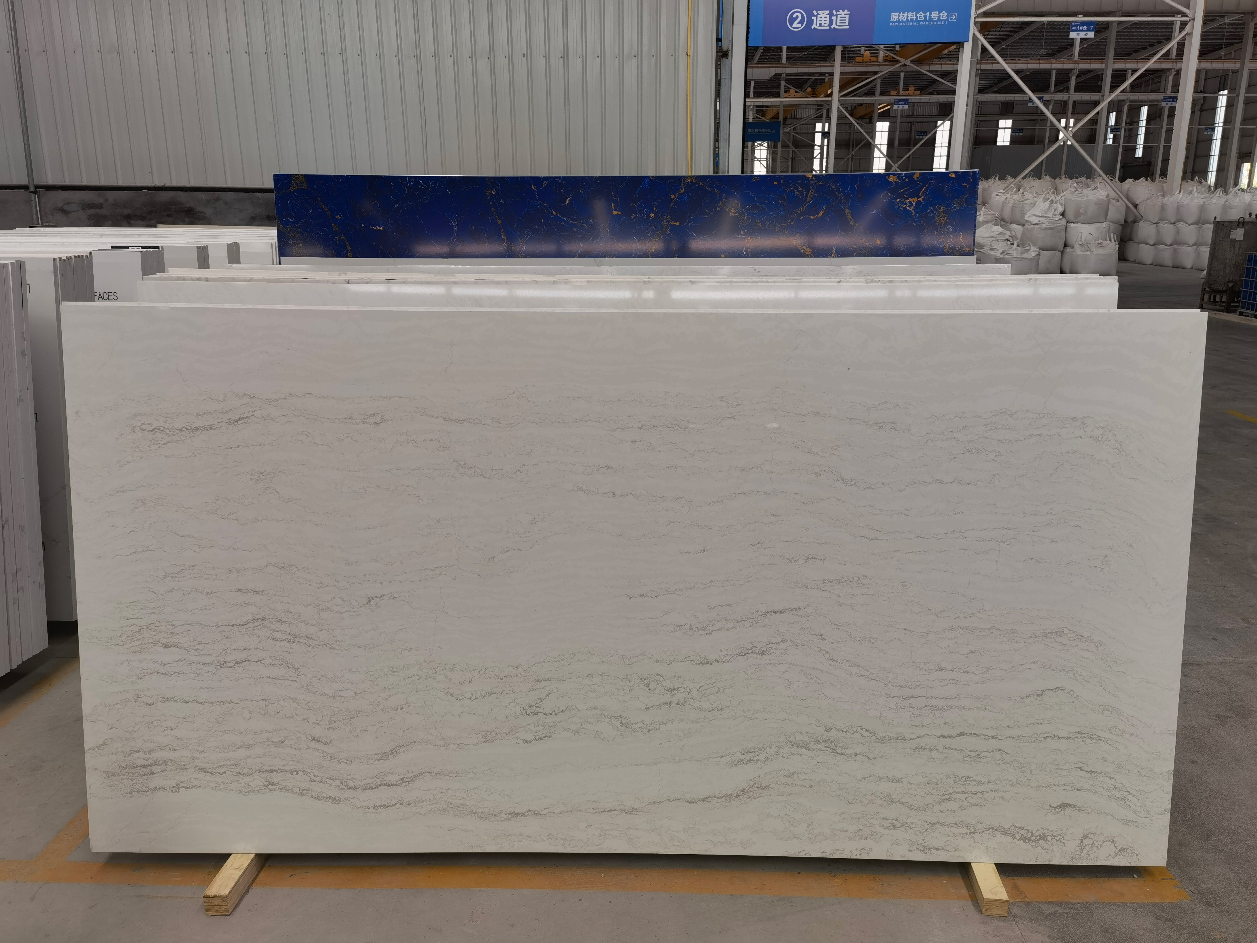 6027 Ironsbridge Concrete Quartz Slabs
