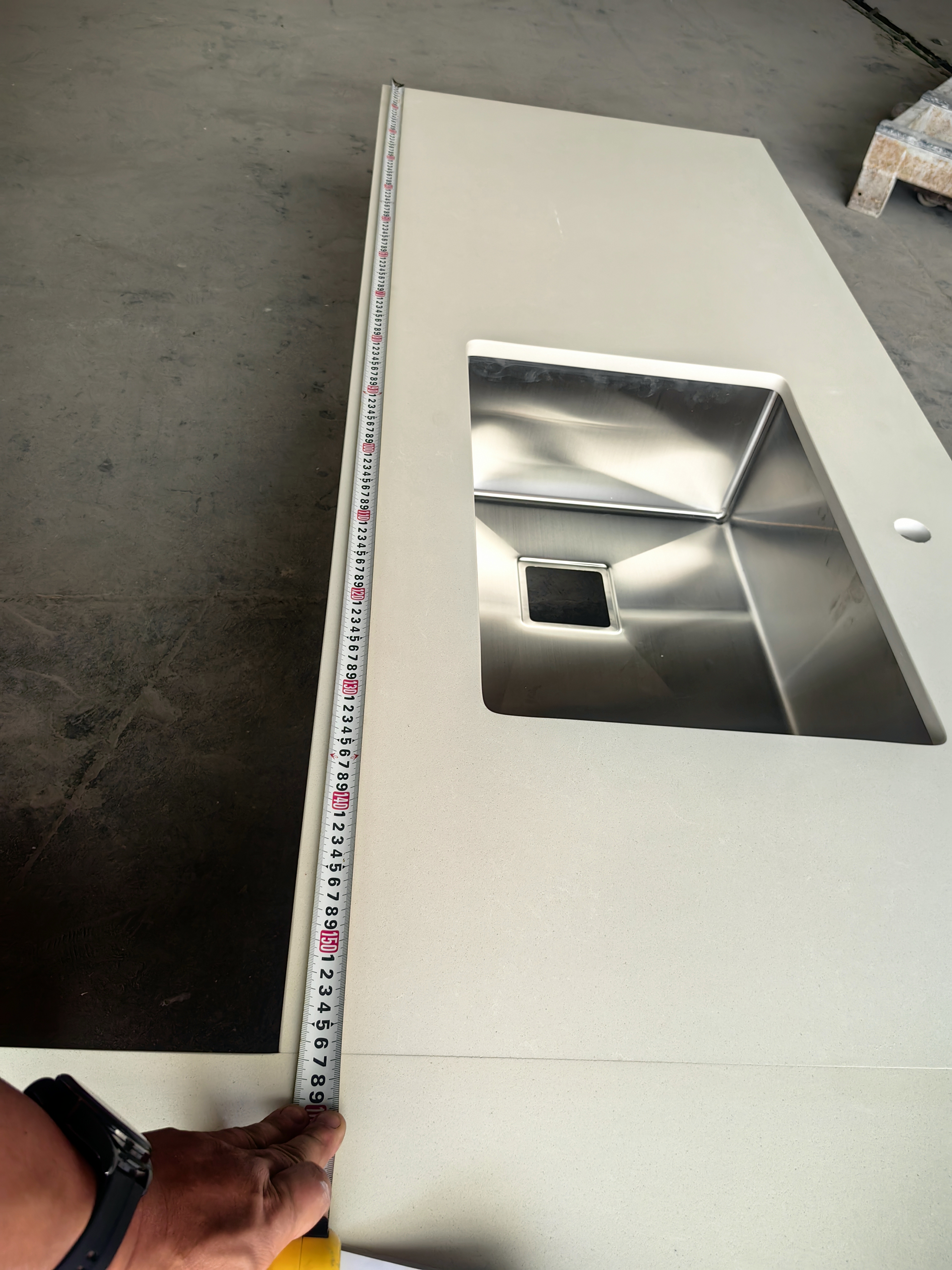 4040 Yukon Marble Quartz Slab