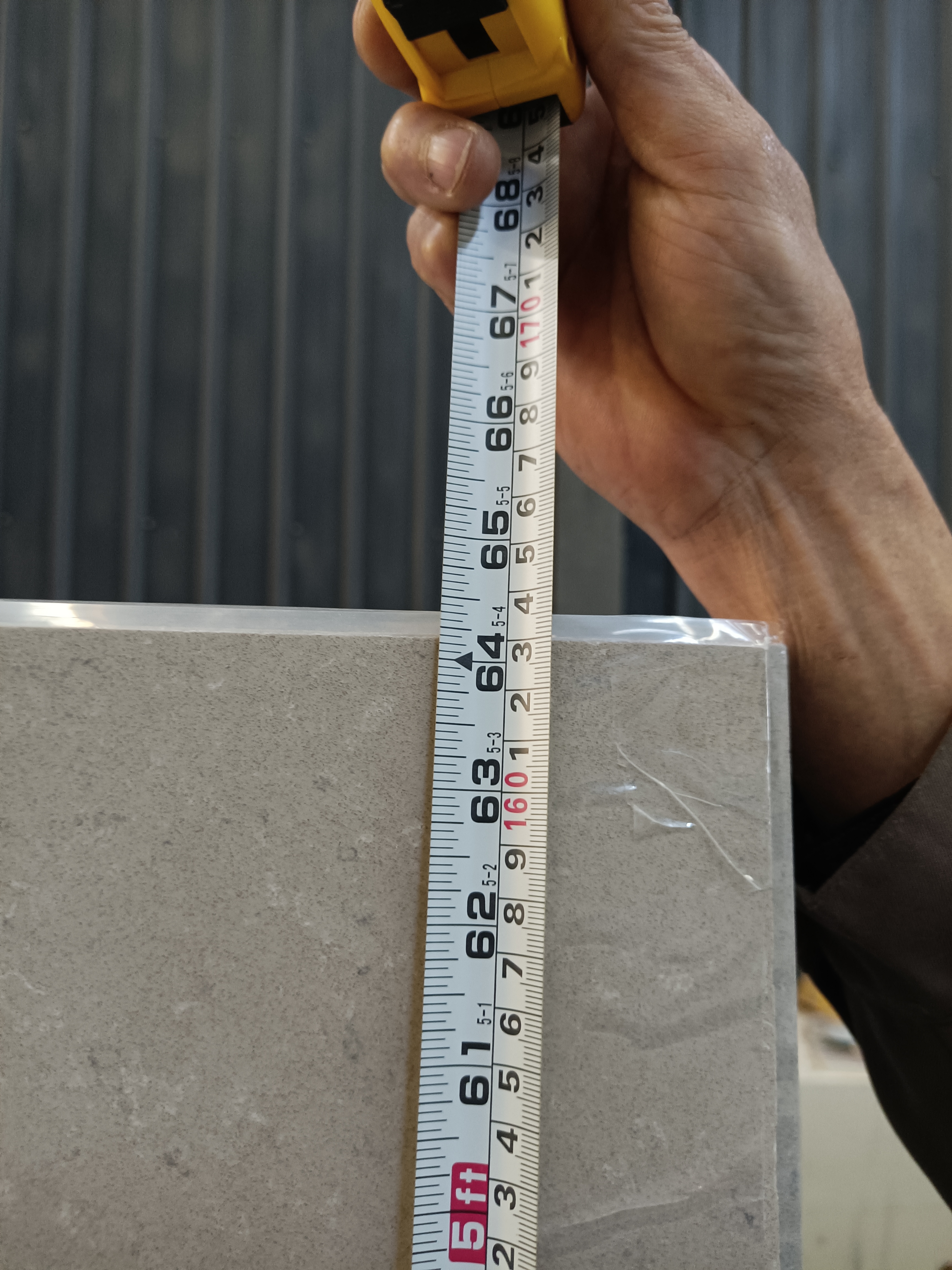 4042 Pietra Grey Marble Quartz Slab