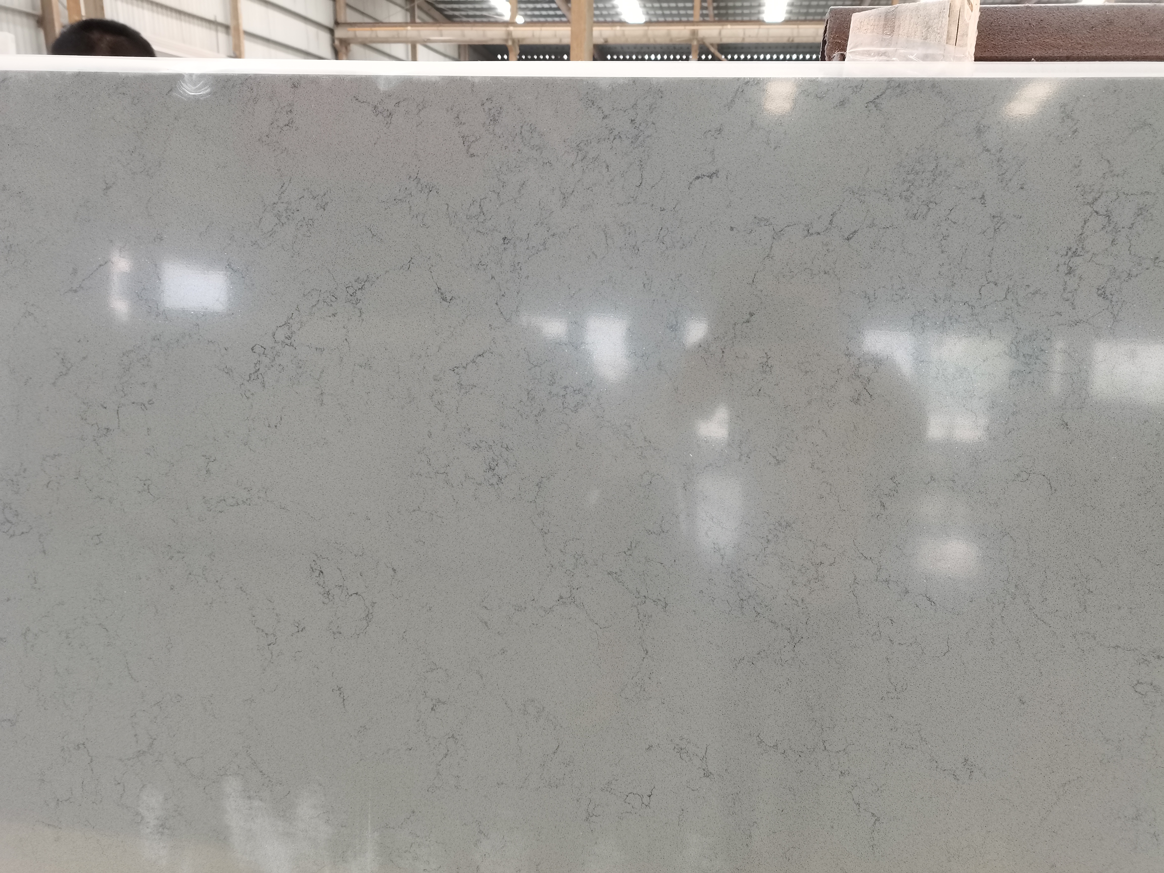 4045 Lagoon Marble Quartz Slab