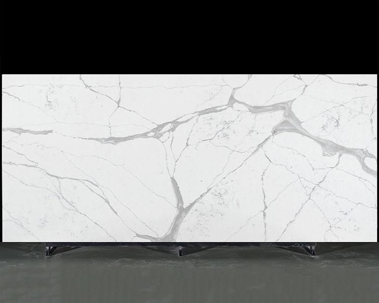 5038 Infiniti White Calacatta Quartz For Kitchen Countertops