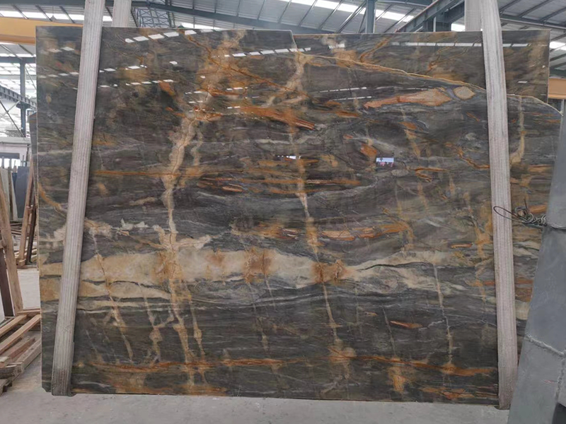 Italy Fior Di Bosco Blue Marble For Wall Tiles/ Countertops