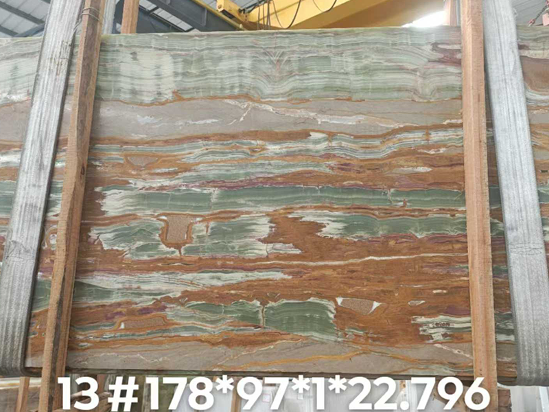 Pakistan Esmeraldo Onyx Slab For Bathroom Vanity Top/ Wall Tiles