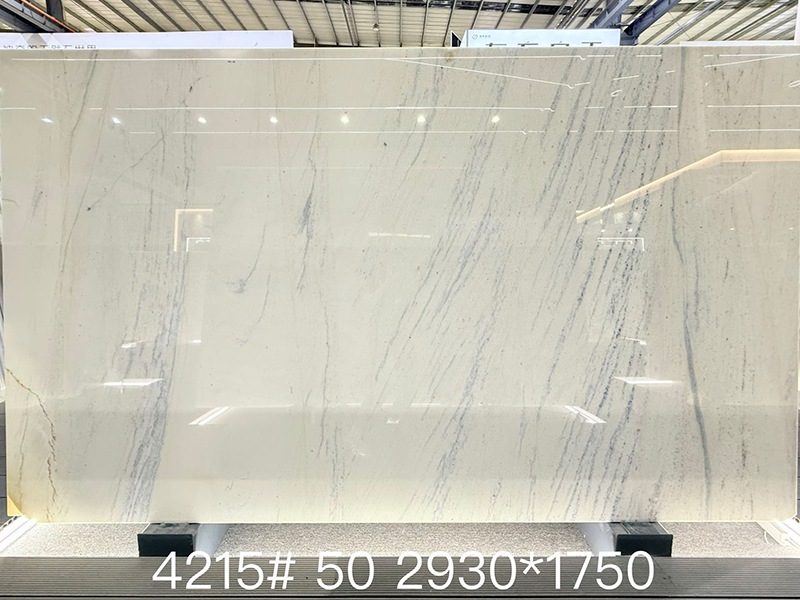 Brazil Cartier White Quartzite Slab For Countertop/ Wall Tiles/ Flooring