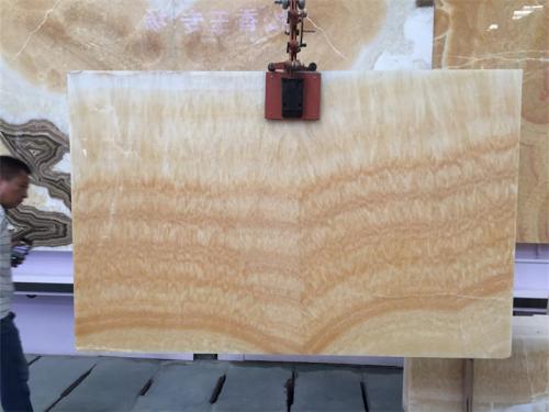 Yellow Onyx Slabs Marble Stone