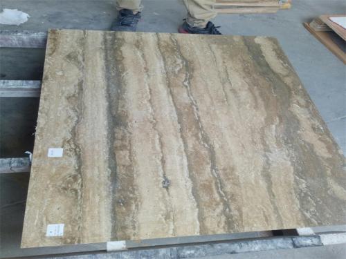 Gray Wood Grain Travertine