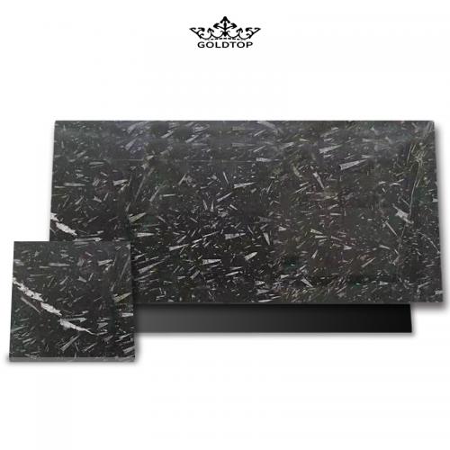 black marble tile