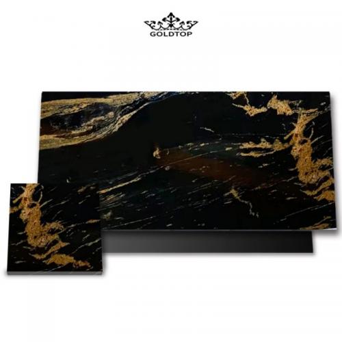 black granite tile