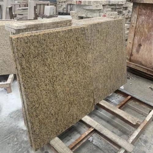 yellow granite tile