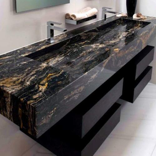 Nero Portoro Marble slabs Countertop