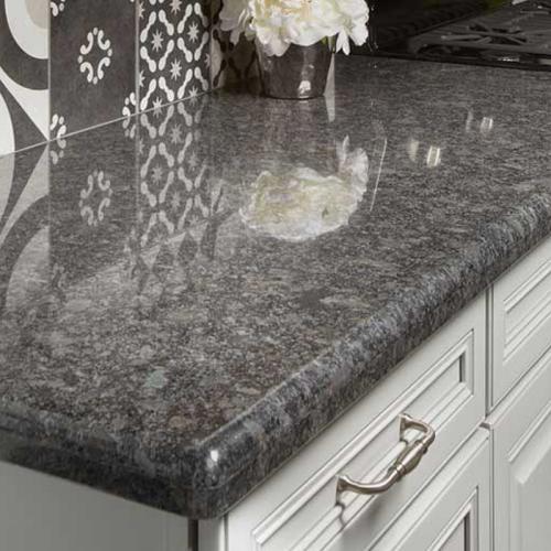 black granite with white veins