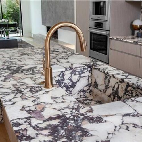 China Violet White Marble