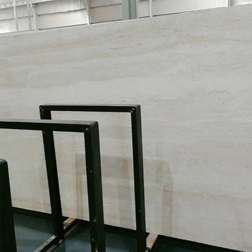 Ivory White Travertine Tile Slab