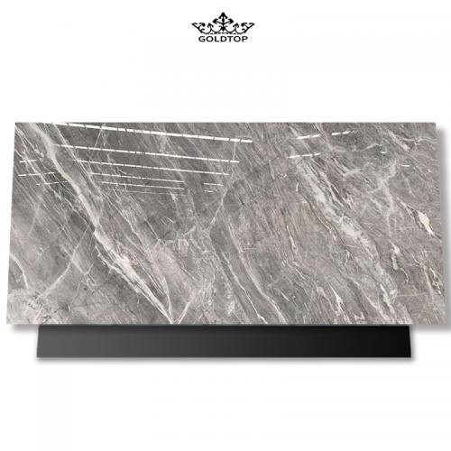 Grey Marble Bathroom Slab Counter Countertops