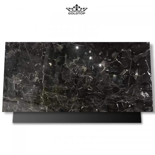 Dark Black Coffee Marble