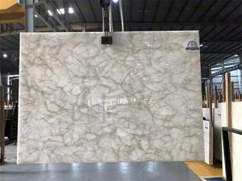 Ice River Onyx Slab Translucent Countertops