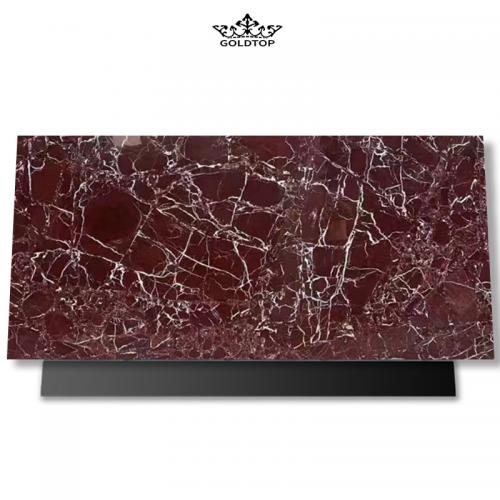 Violet Red Countertops Slab Marble