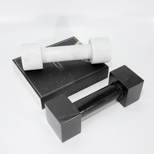 Marble dumbbells set