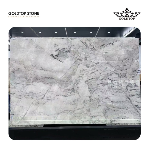 Albania Camouflage White Marble Slabs