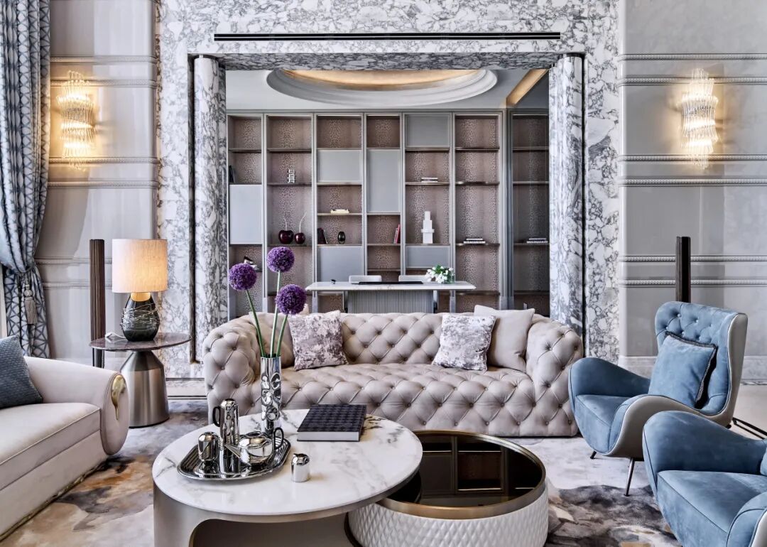 意大利阿拉贝斯卡托大理石：以纯粹的优雅勾勒空间的精致