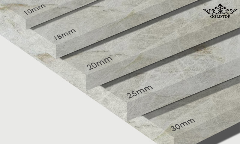 如何选择最佳石材厚度以及为什么厚度很重要