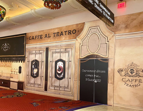 拉斯维加斯永利酒店的 Caffe Al Teatro